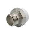 Муфта комбинированная EVER PLAST АТ 013 40 04 00 Дн40х1 1/4″ Ру25, разъемная, под приварку / наружная резьба, материал - полипропилен, цвет - белый Муфта комбинированная EVER PLAST АТ 013 40 04 00 Дн40х1 1/4″ Ру25, разъемная, под приварку / наружная резьба, материал - полипропилен, цвет - белый